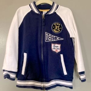Carters toddler 4T varsity jacket
